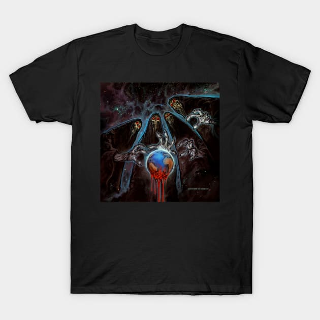 Lycanthro - "Four Horsemen of the Apocalypse" (cover artwork) T-Shirt by zeichentier